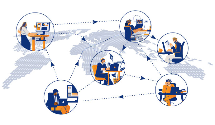 Extensive network and cutting-edge technology for enhanced services.